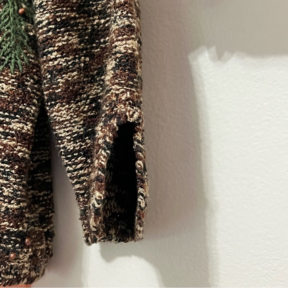 Bellepointe Vintage Palm Tree Cardigan Sweater - Picture 6 of 12